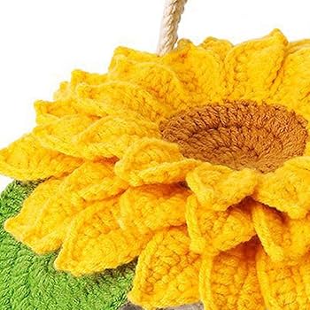 Crochet Sunflower Set