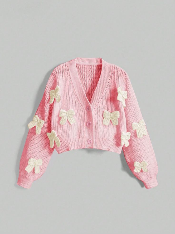 Crochet Bow Cardigan π