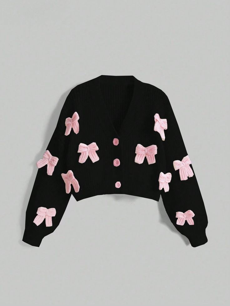 Crochet Bow Cardigan π
