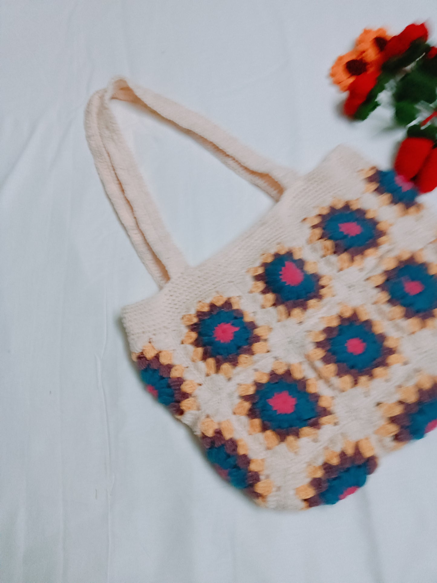 Multicolored Tote Bag