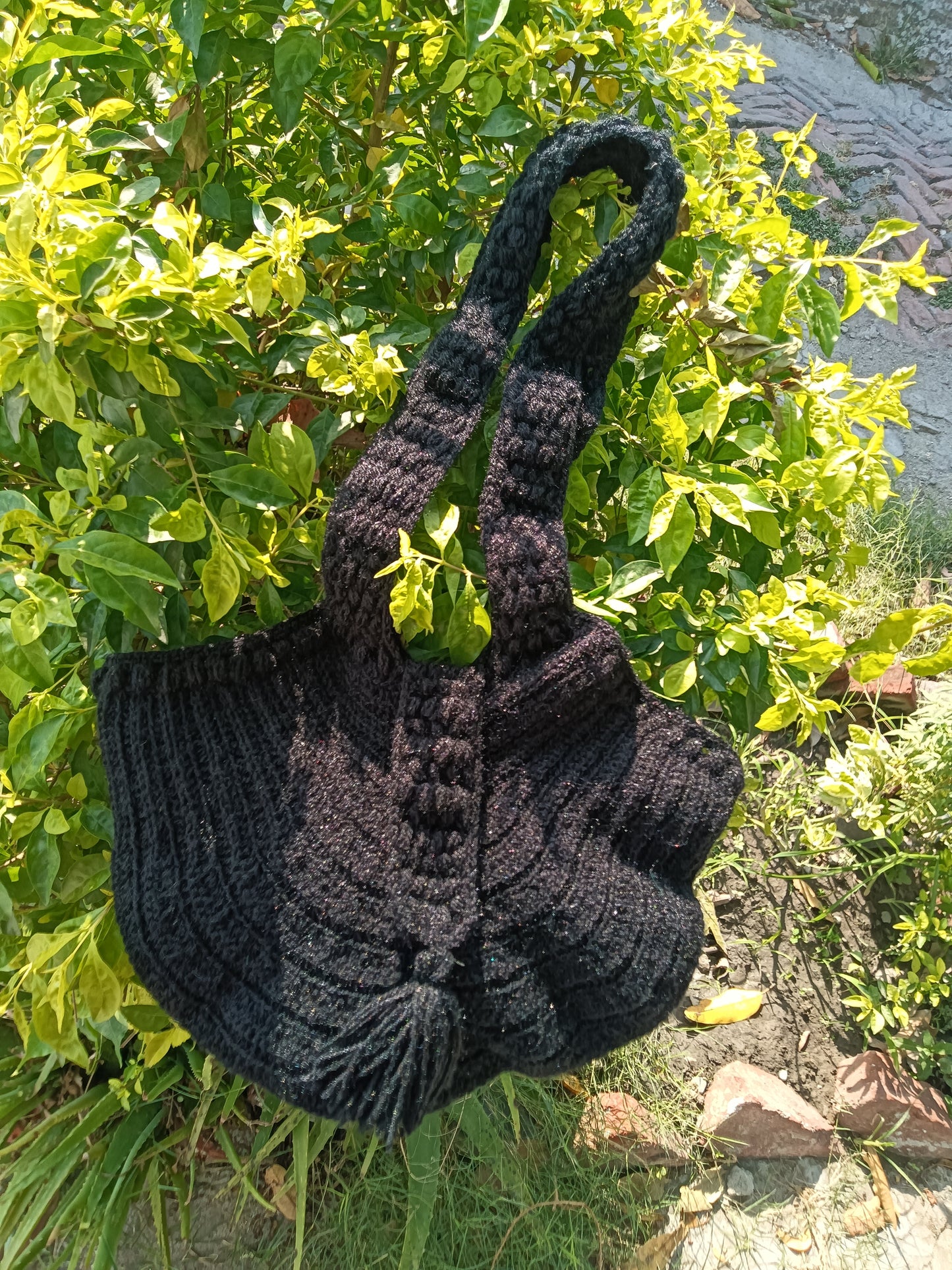 black sling Bag