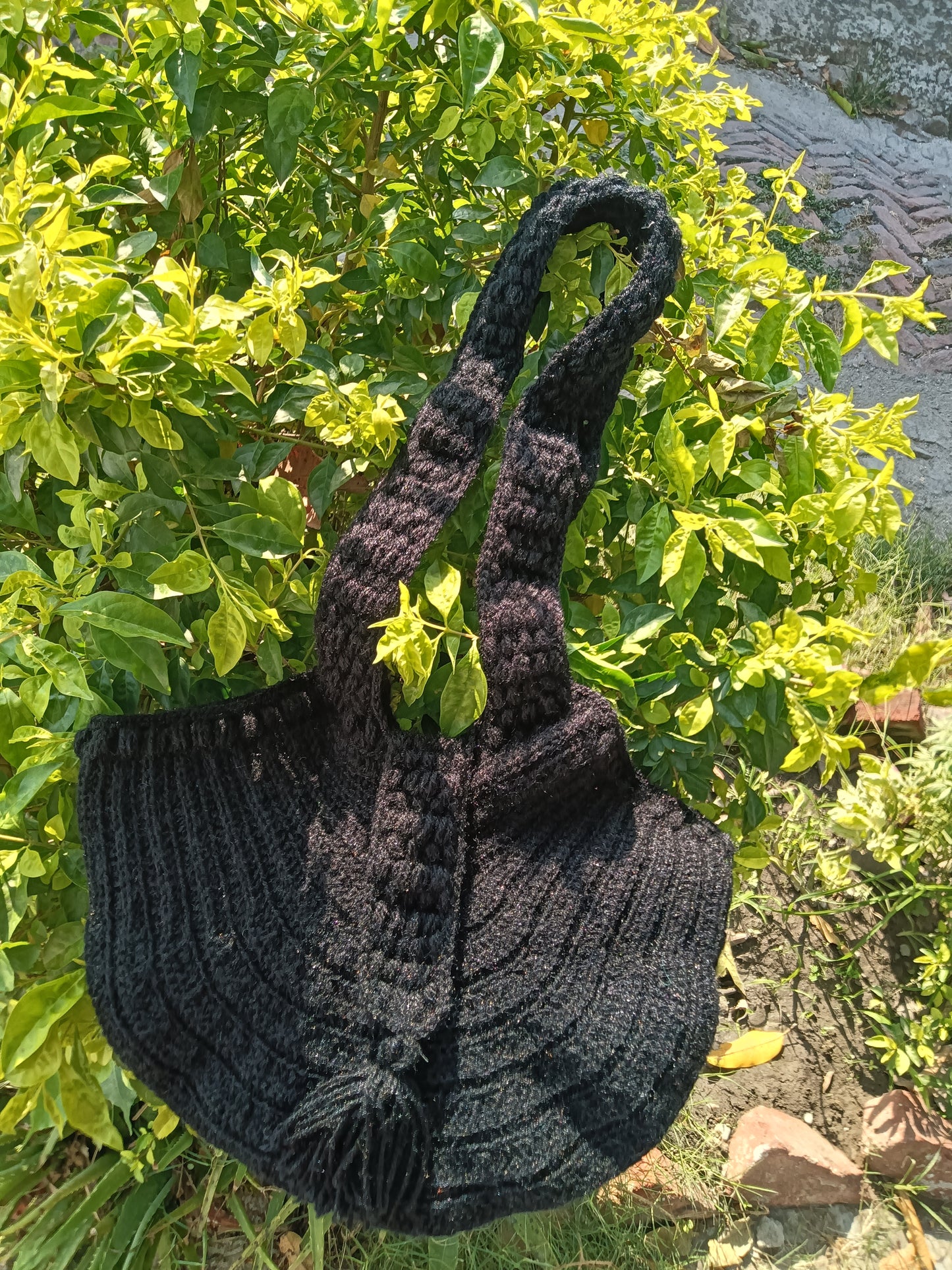 black sling Bag