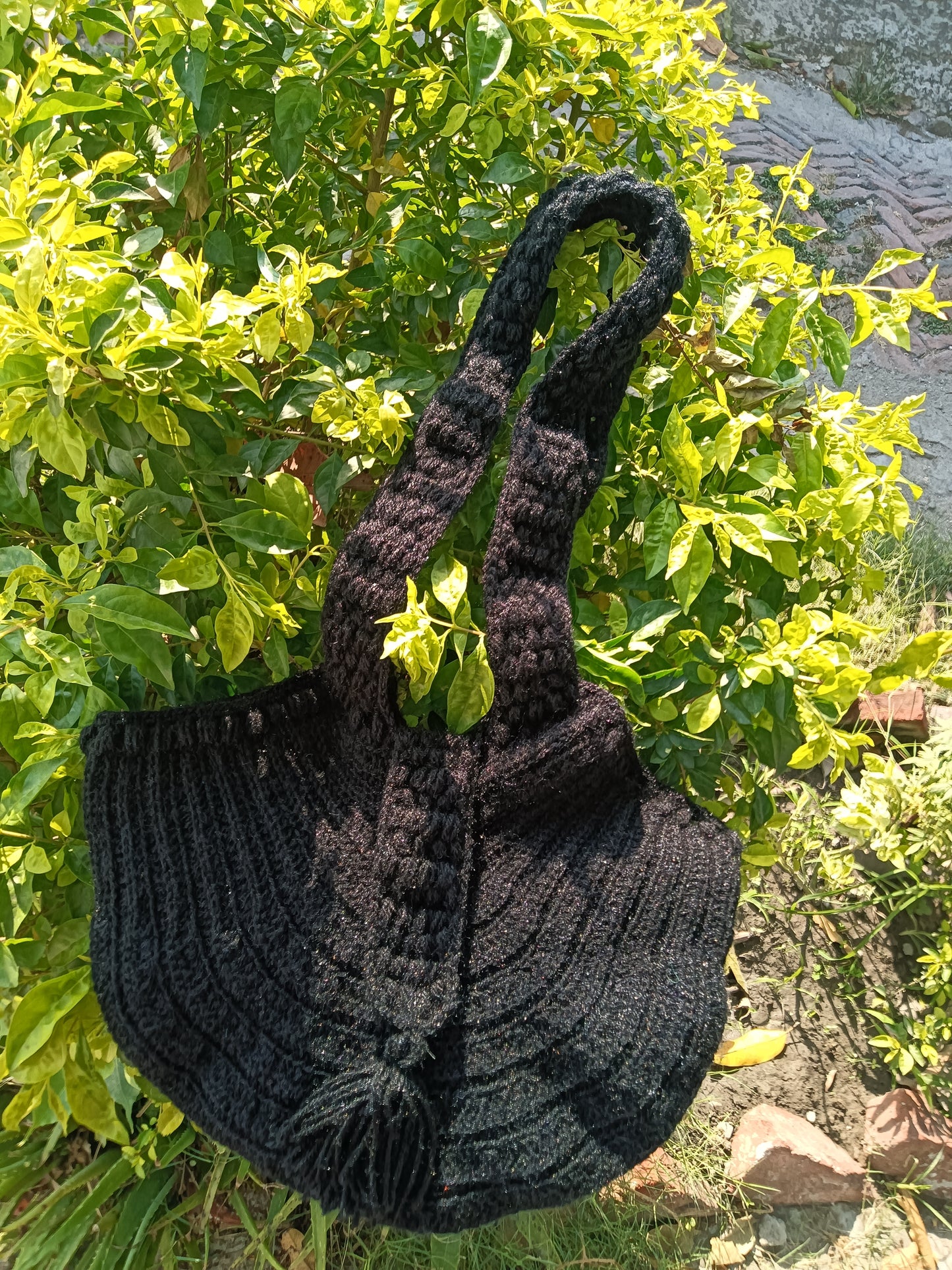 black sling Bag