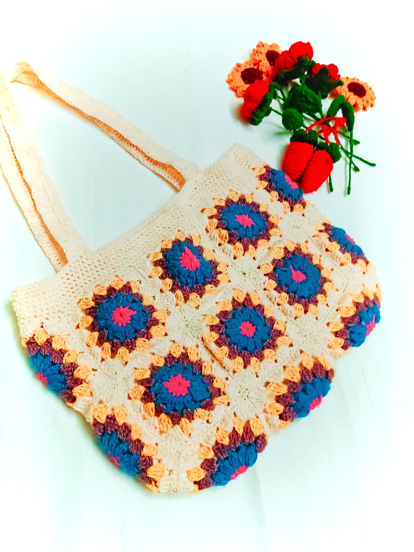 Multicolored Tote Bag