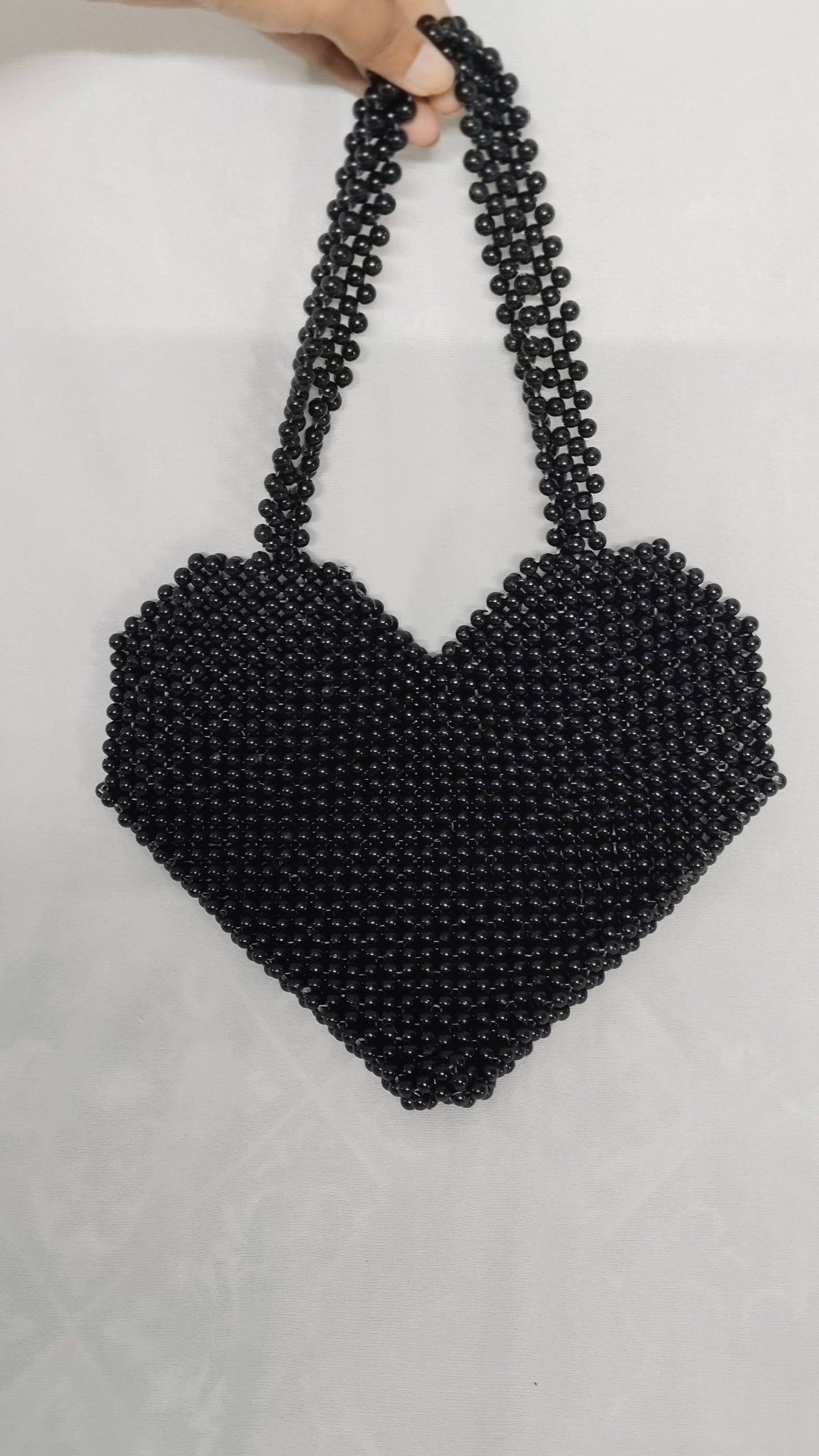 Heart-Shaped pearl Bag