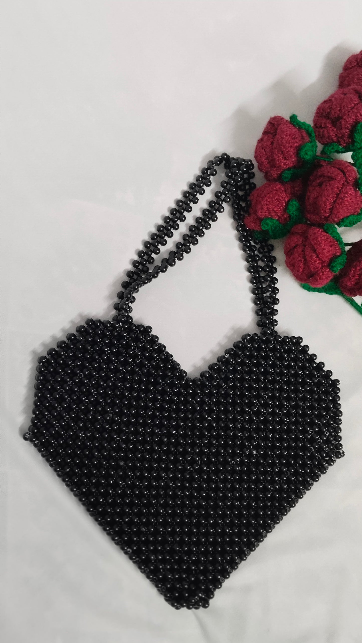 Heart-Shaped pearl Bag