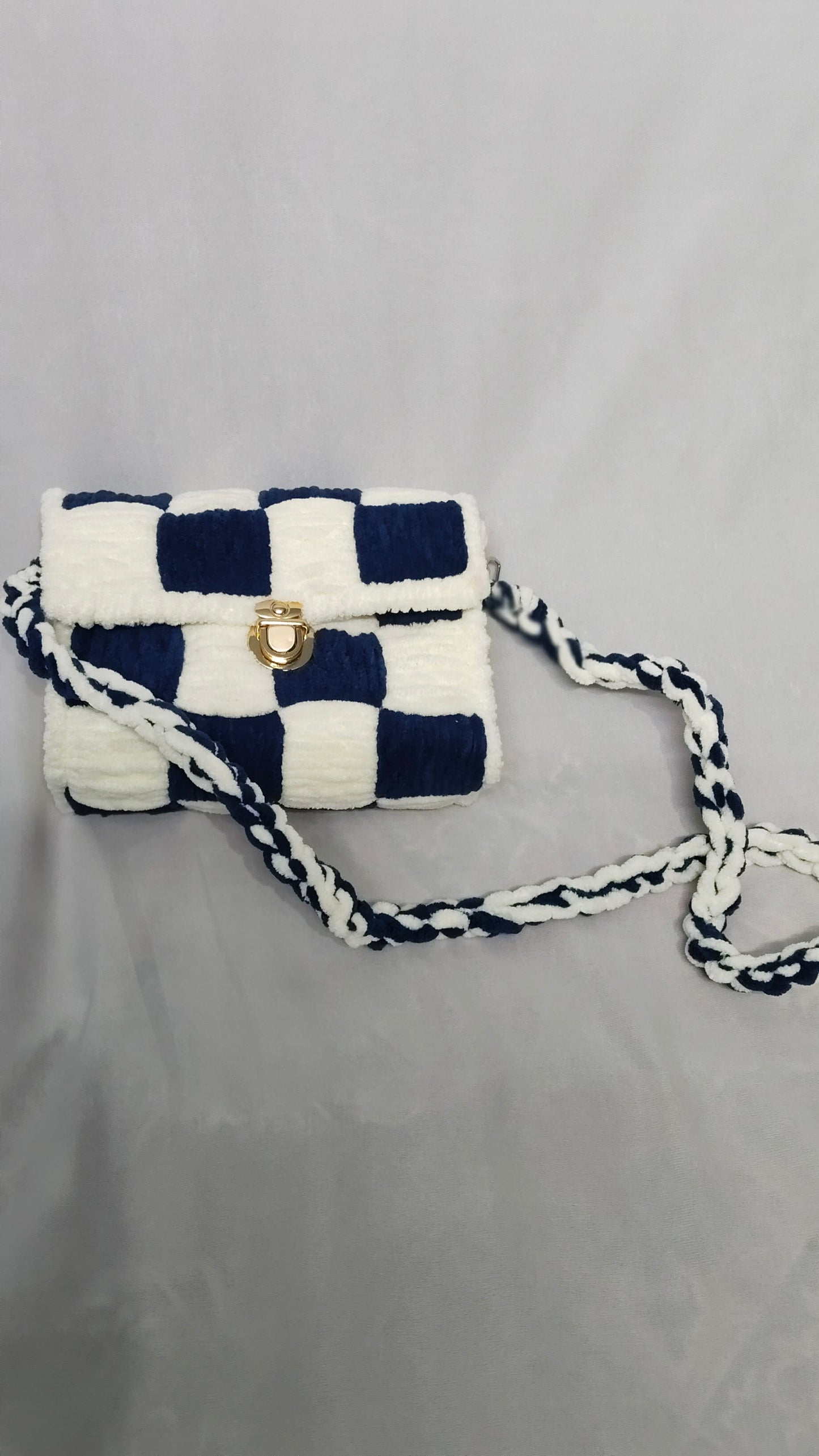 Puff Plaid Bag
