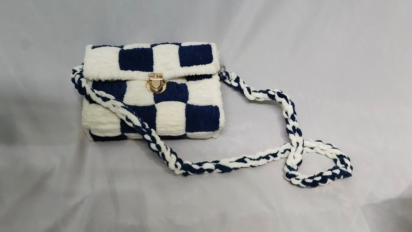 Puff Plaid Bag