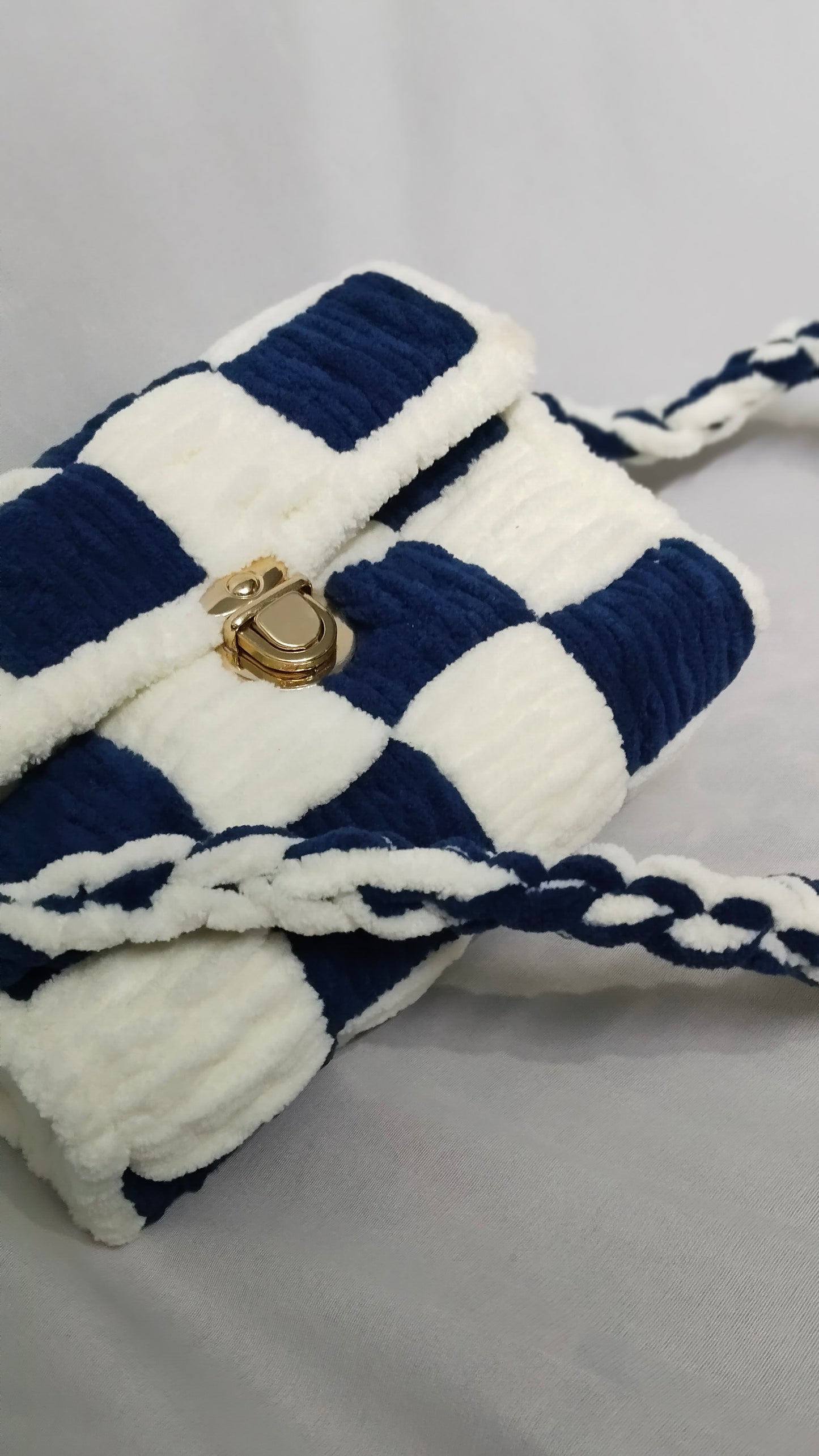 Puff Plaid Bag