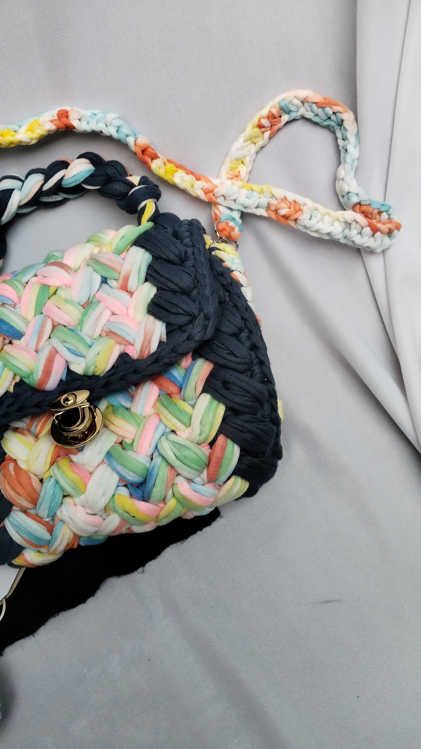 Braided Pastel Handbag
