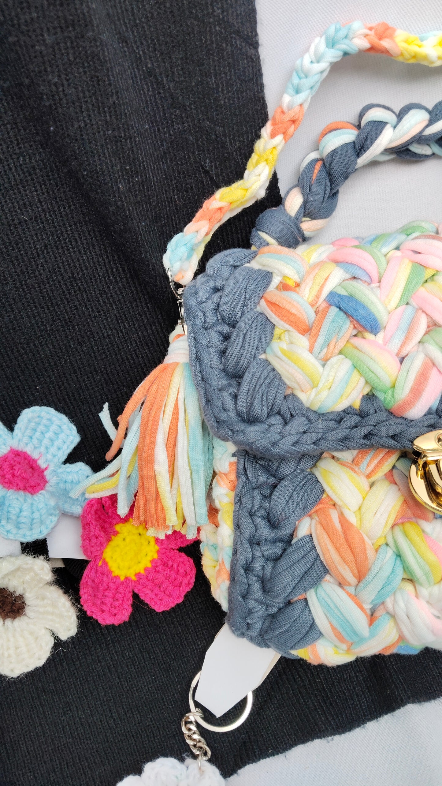 Braided Pastel Handbag