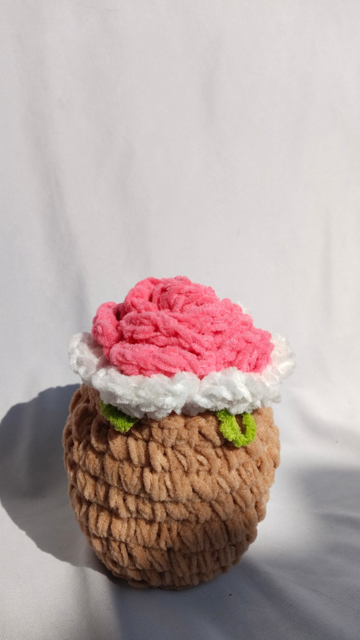 Crochet Plush Cupcake