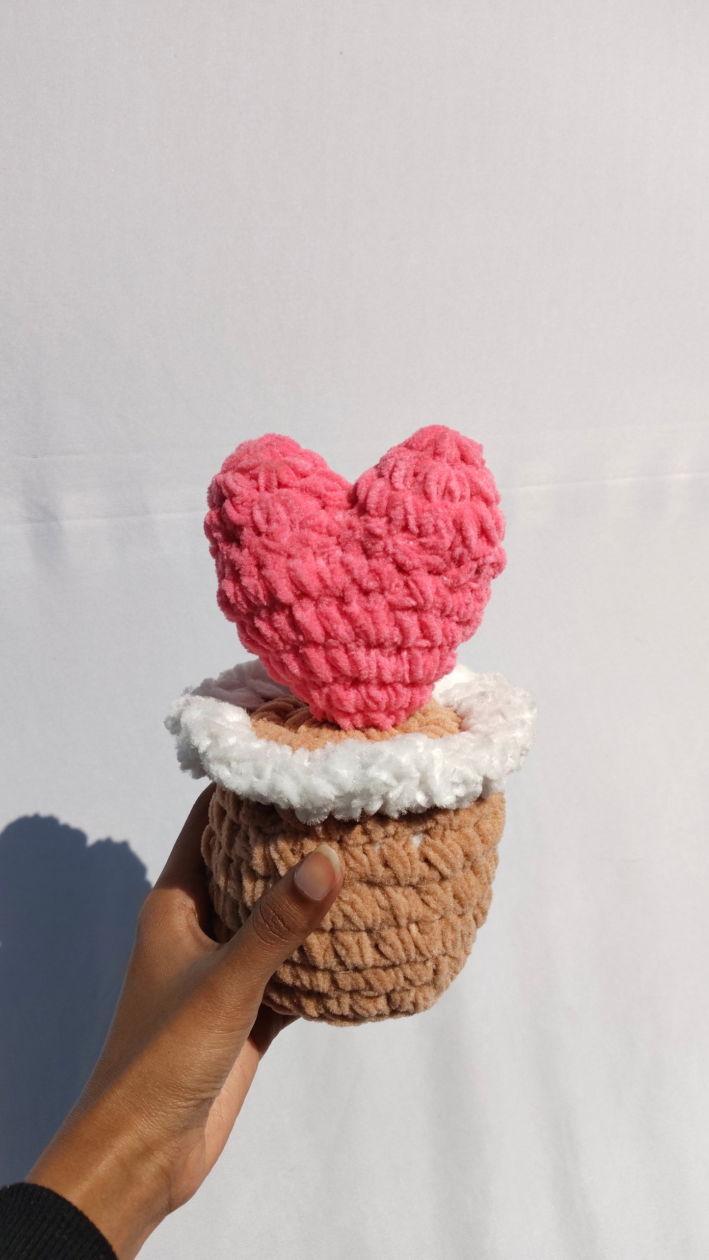 Crochet Plush Cupcake