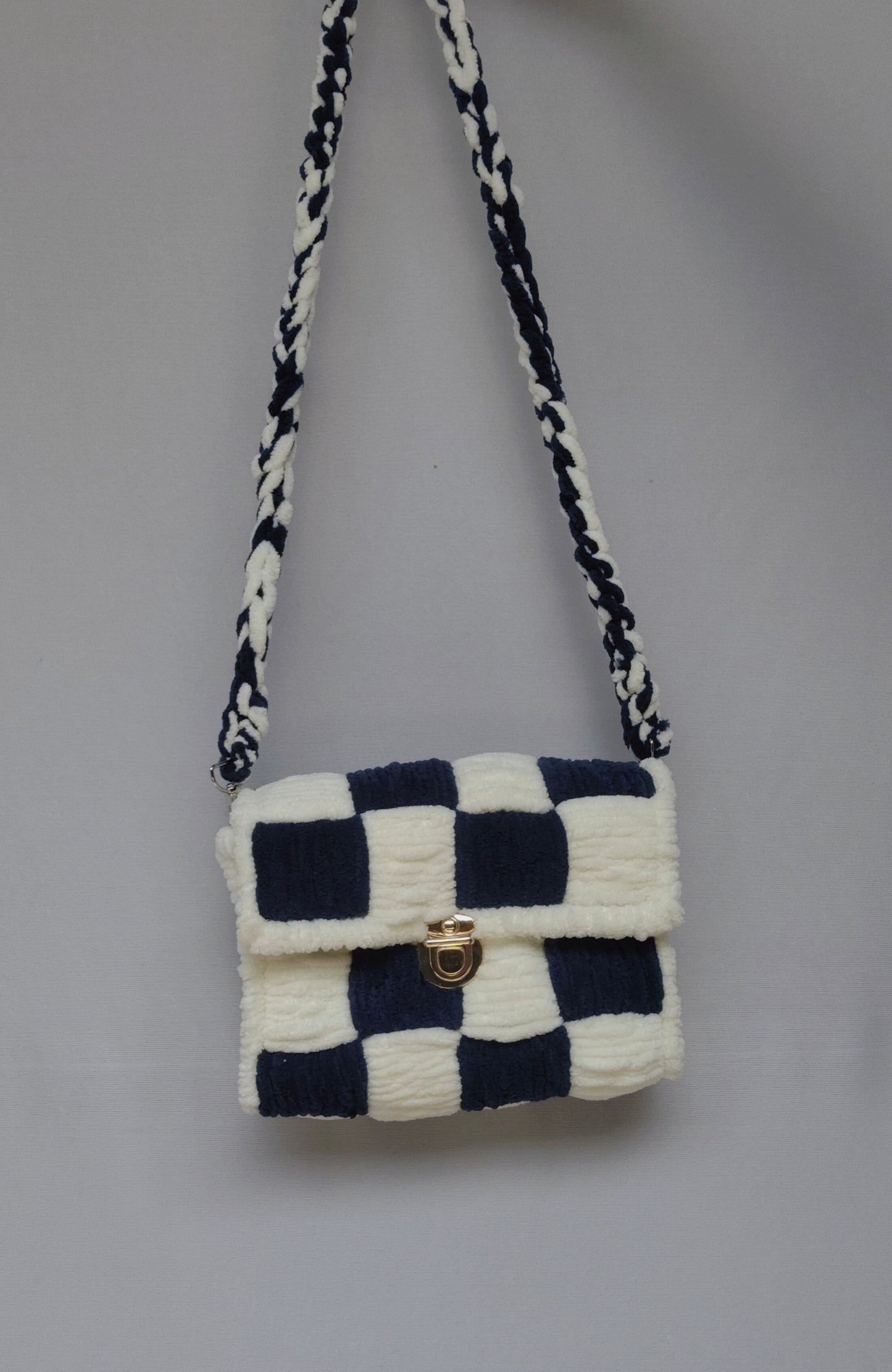 Puff Plaid Bag