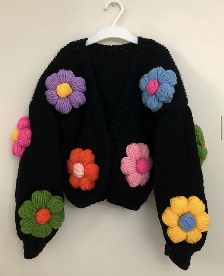 Pastel Bloom Crochet Cardigan ๐ผ
