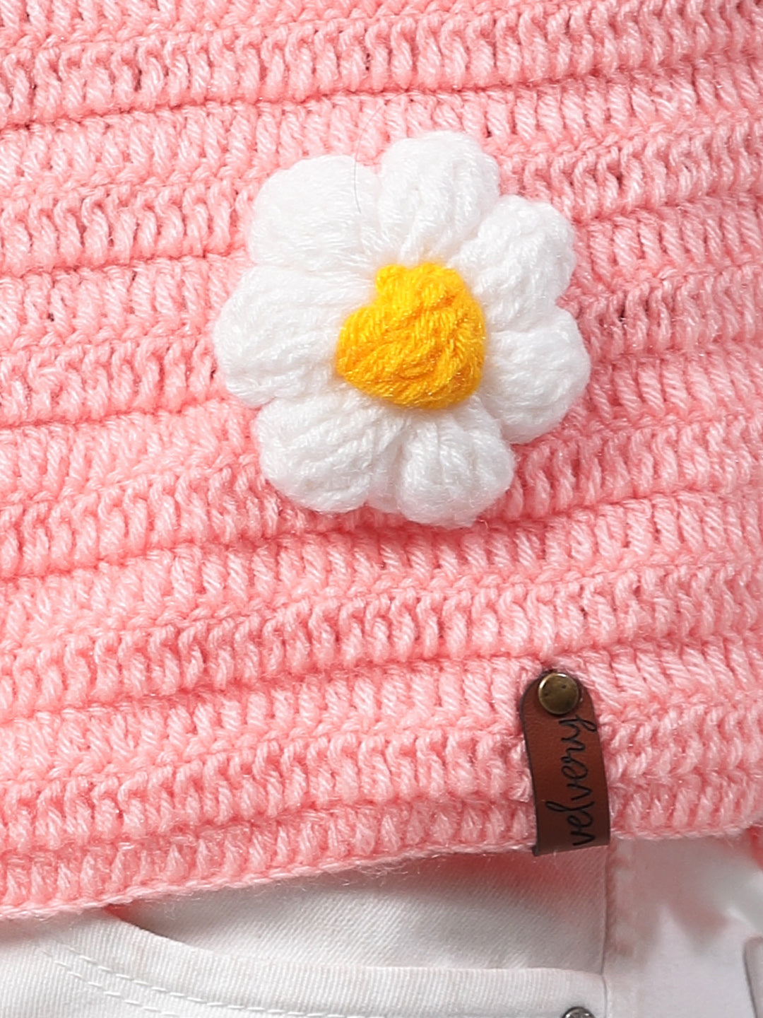 Button-Up Daisy Garden Crochet Cardigan