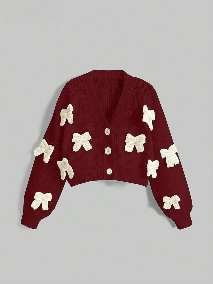 Crochet Bow Cardigan π