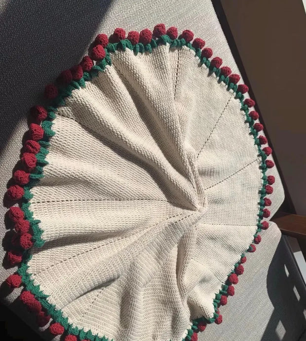 Hand-Crocheted Rosebud Blanket Bouquet