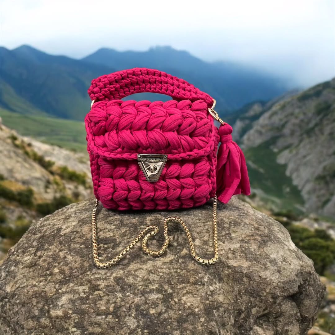 Braided Bloom Bag