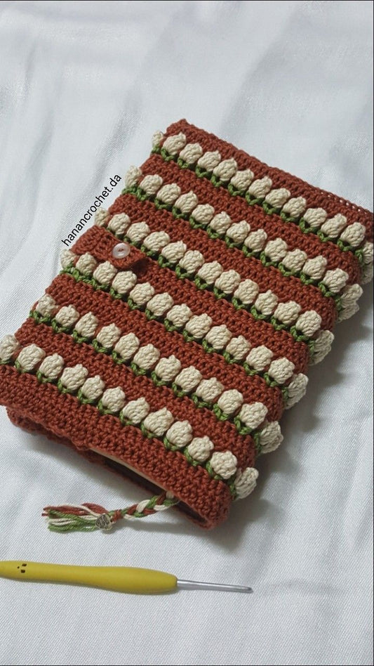 Sweet Strawberry Crochet Diary Cover