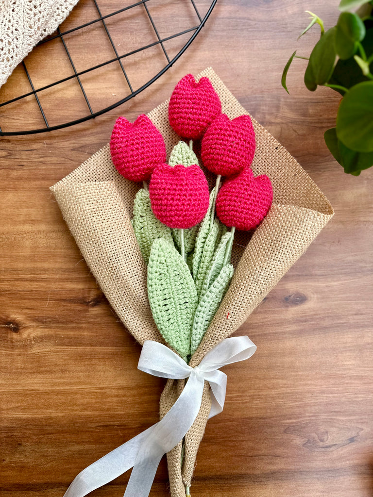 Red Tulip Bouquet