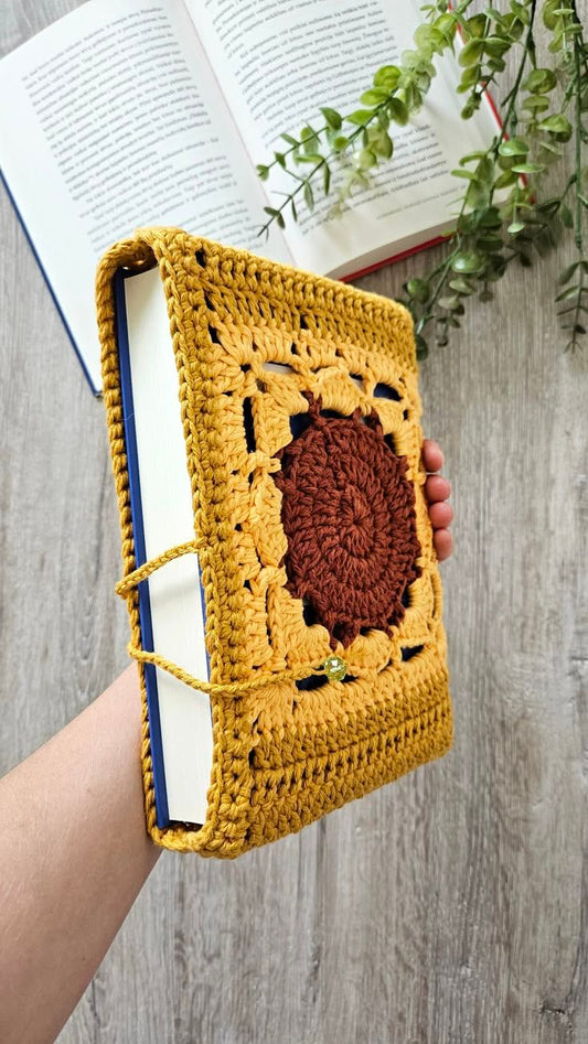 Earthy Sunflower Burst Diary Cover