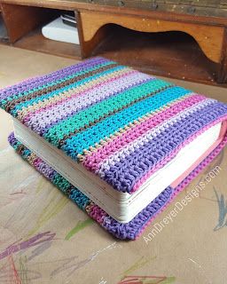 Striped Pastel Hues Diary Cover