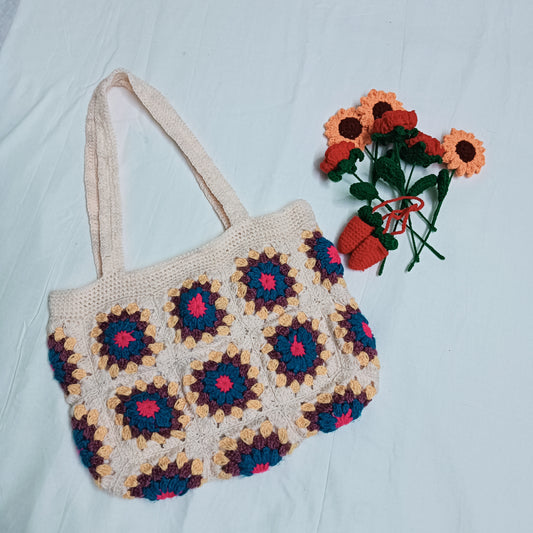 Multicolored Tote Bag