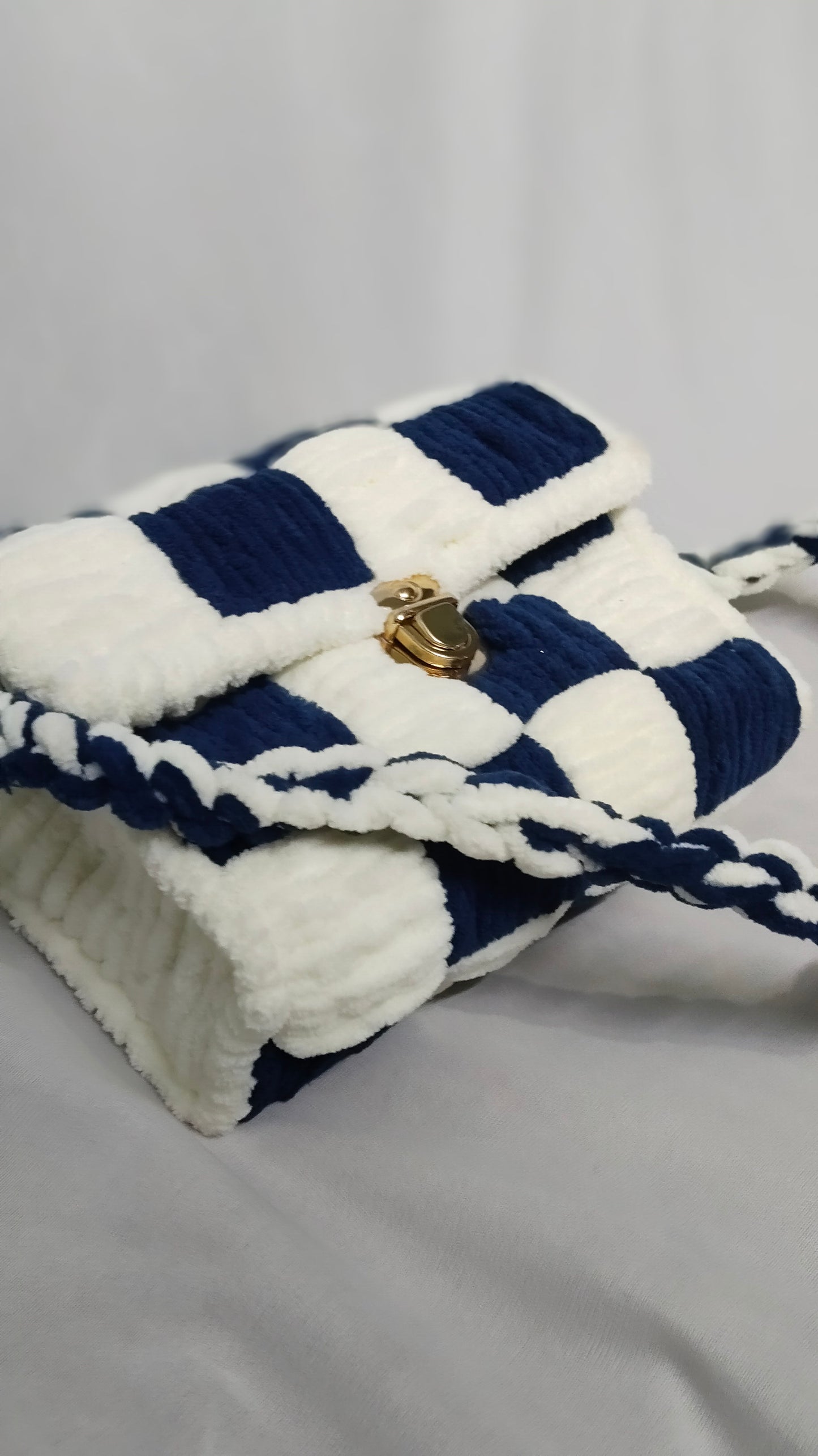 Puff Plaid Bag