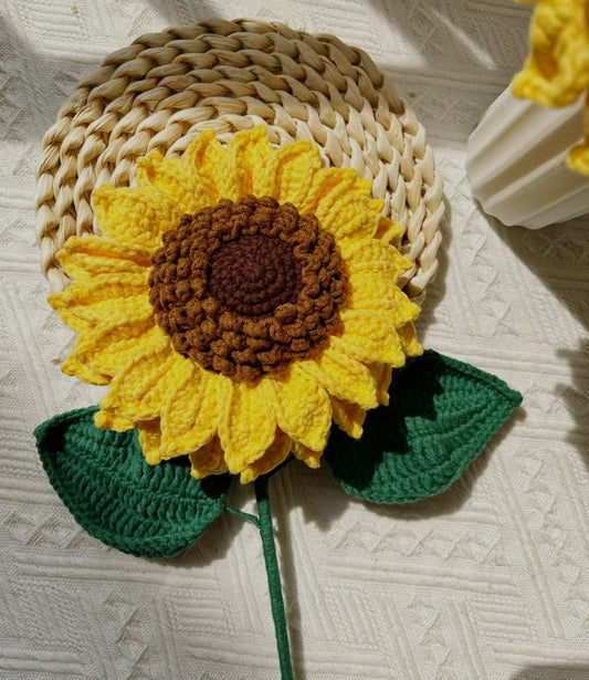 Crochet Giant Sunflower